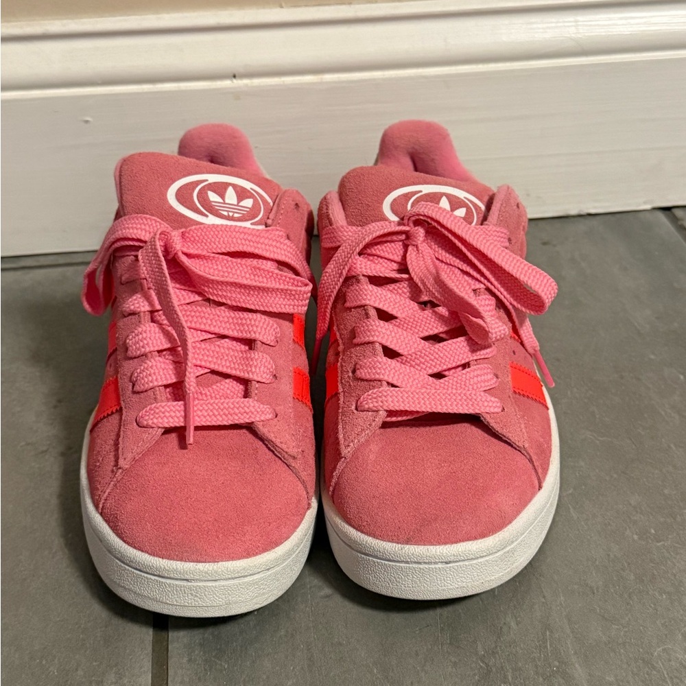 Big Kids Adidas Campus Pink